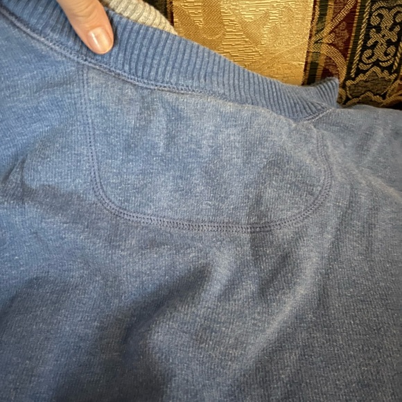 Tommy Bahama men’s 2 quarter zip and long sleeve shirt bundle. Blue, orange,gray - Picture 6 of 16